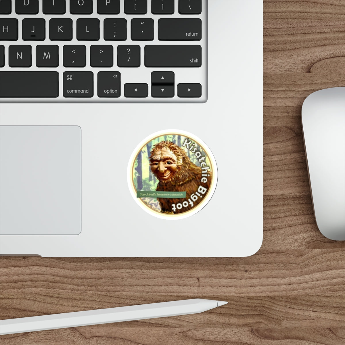 Die-Cut Kisatchie Bigfoot Stickers