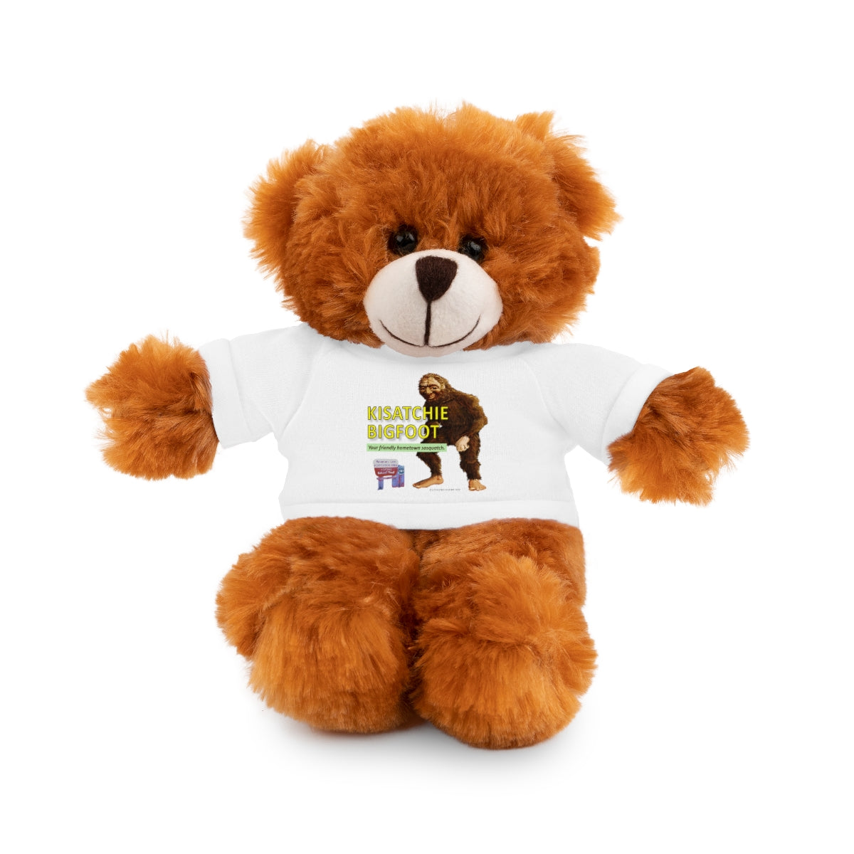 Stuffed Animals with Kisatchie Bigfoot Tee