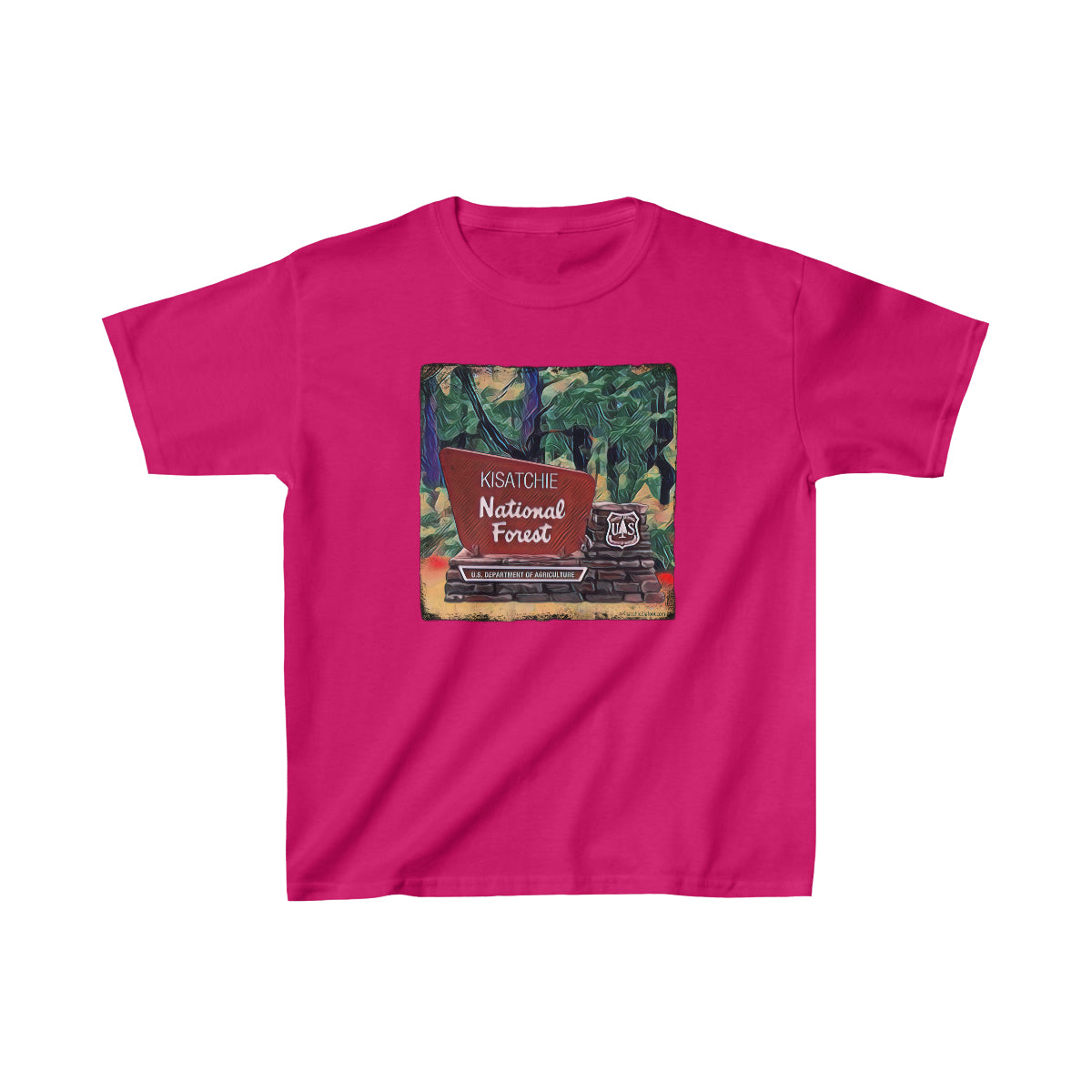 Kids Kisatchie National Forest Heavy Cotton™ Tee