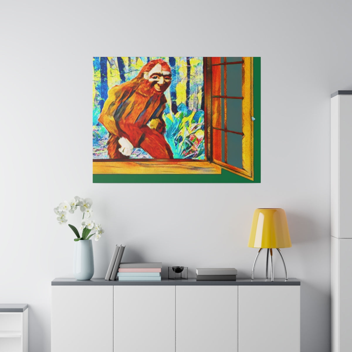 Horizontal Kisatchie Bigfoot Canvas