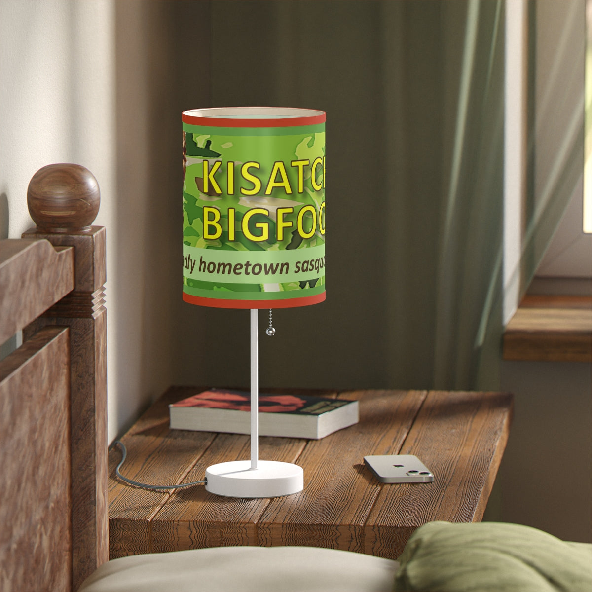 Kisatchie Bigfoot Lamp on a Stand