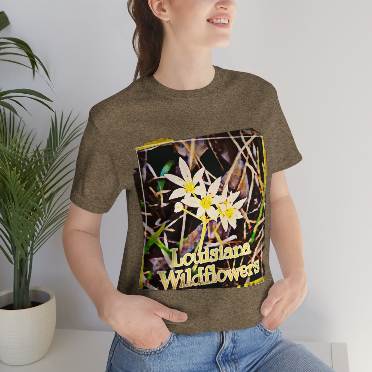 Louisiana Wildflowers Jersey Tee