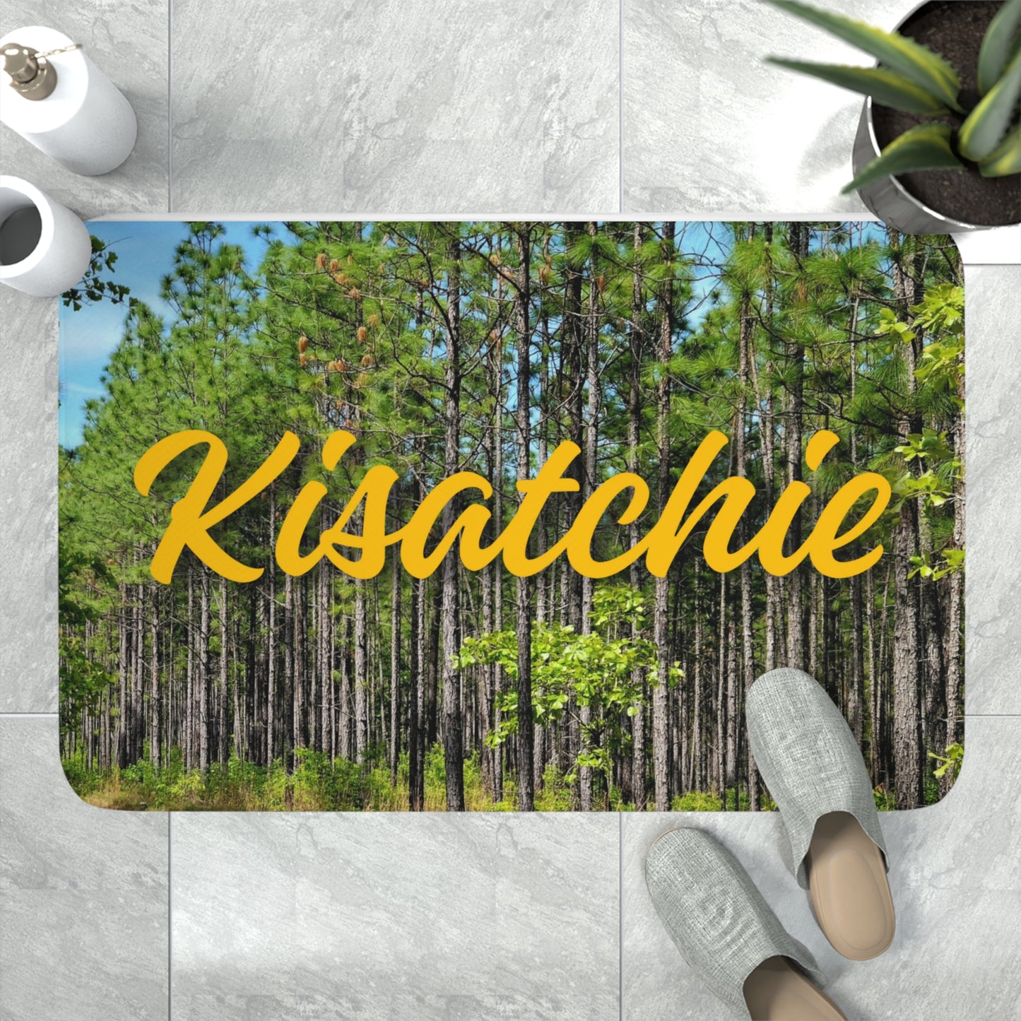 Kisatchie Pines Memory Foam Bath Mat