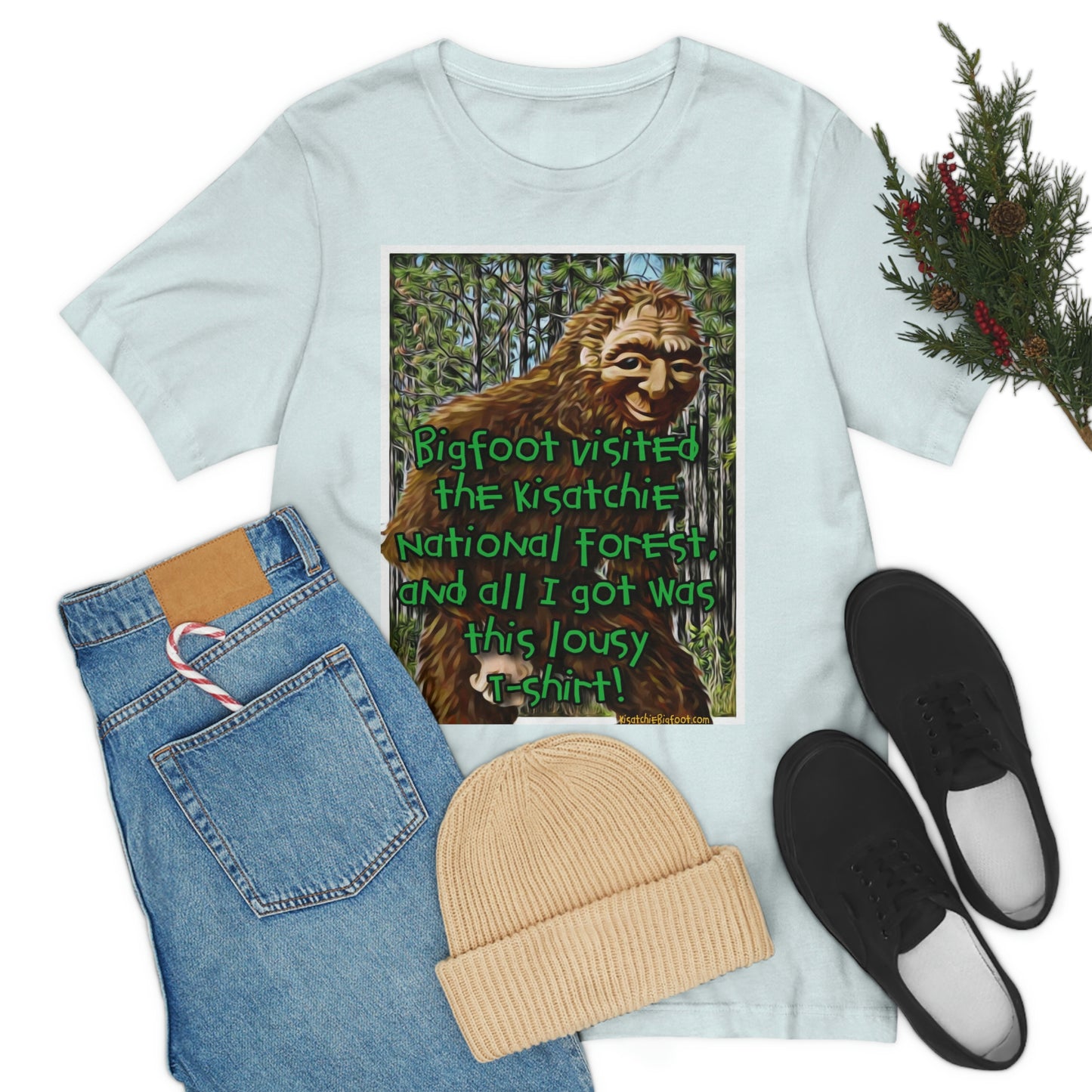 Unisex Kisatchie Bigfoot Jersey Tee