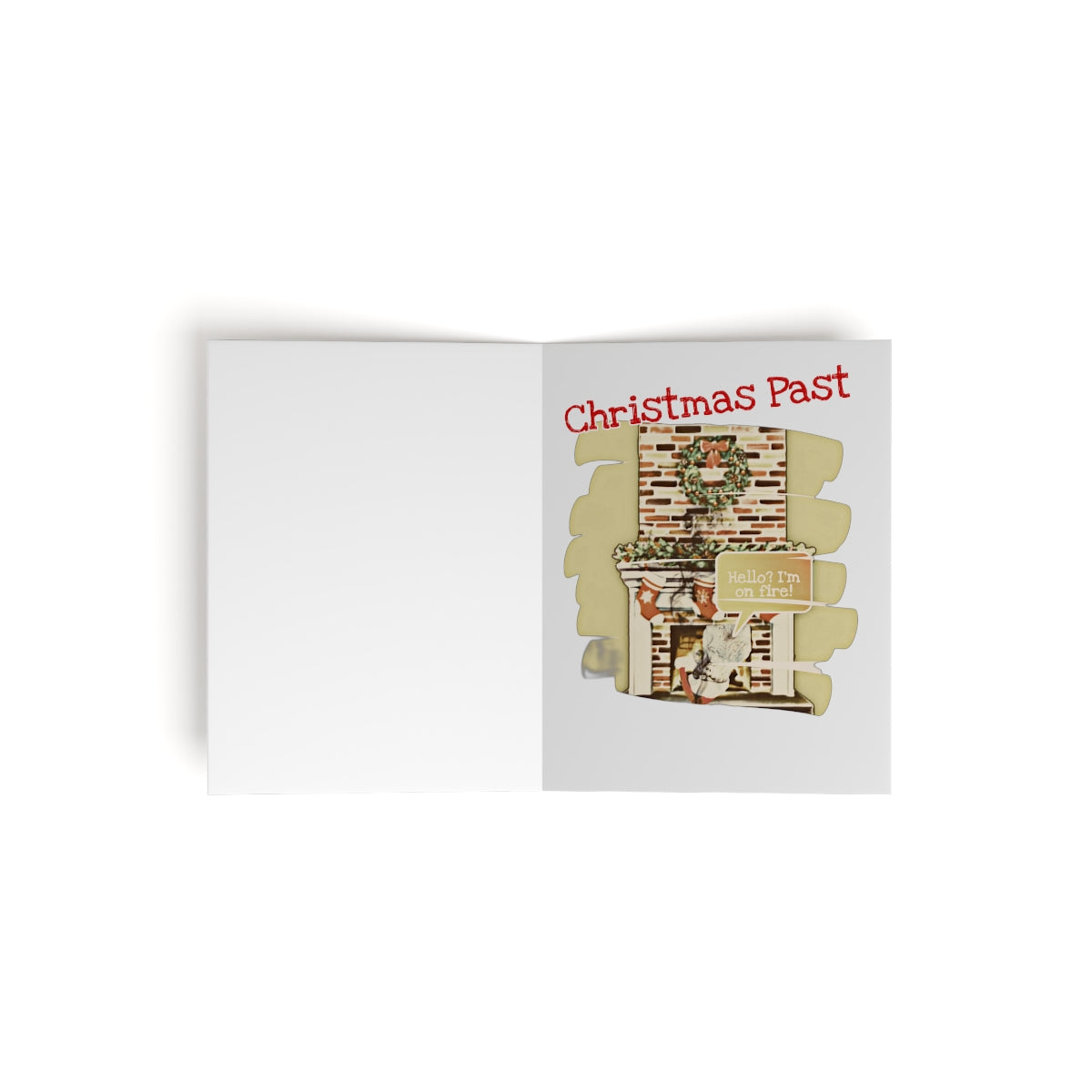 Bigfoot Christmas cards (8, 16, and 24 pcs)