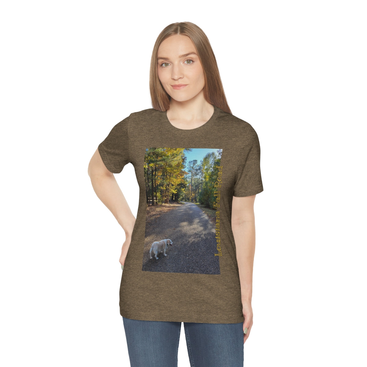 Unisex Louisiana Fall Road Jersey Tee