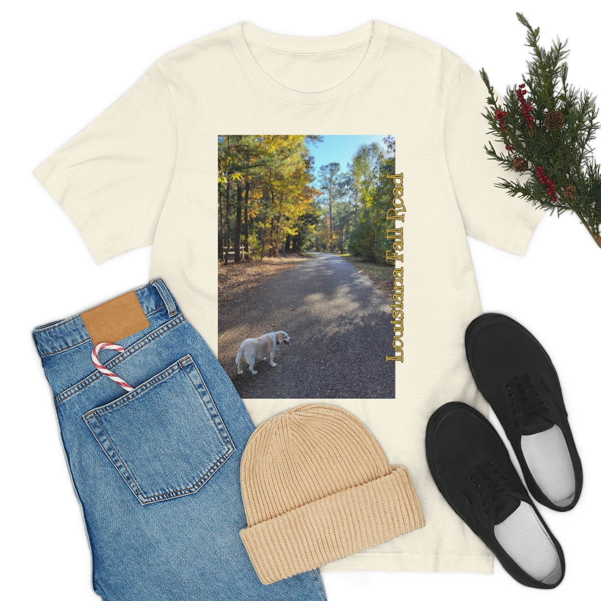 Louisiana Fall Road Jersey Tee