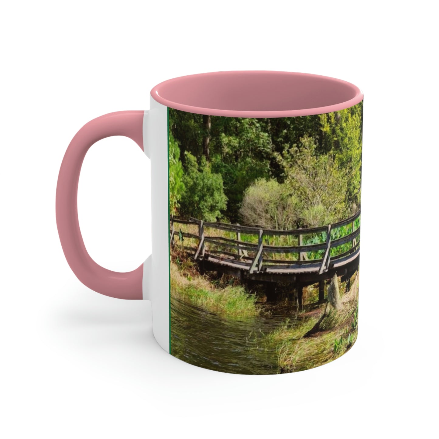 Hiking Bridge near Kincaid Lake Coffee Mug