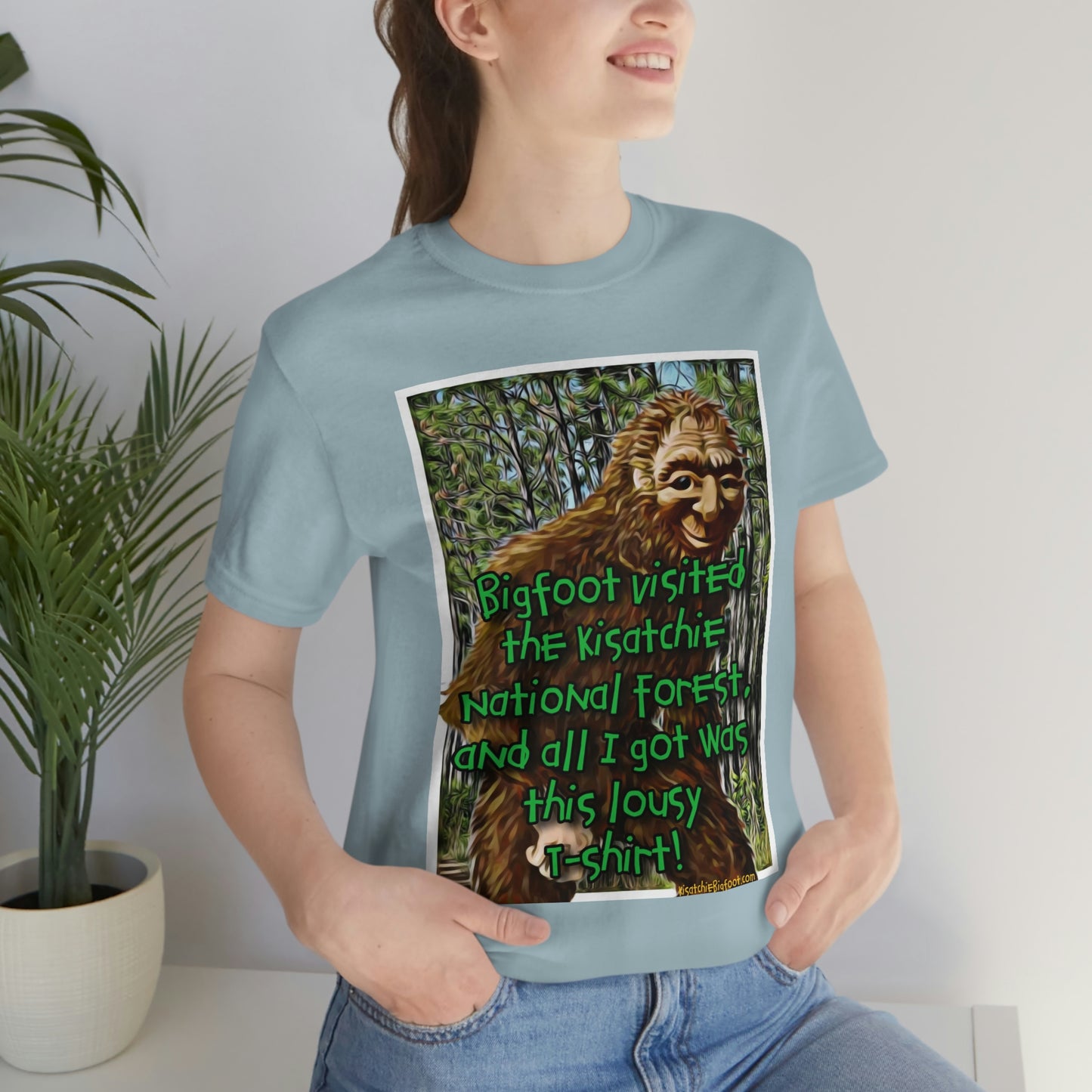 Unisex Kisatchie Bigfoot Jersey Tee