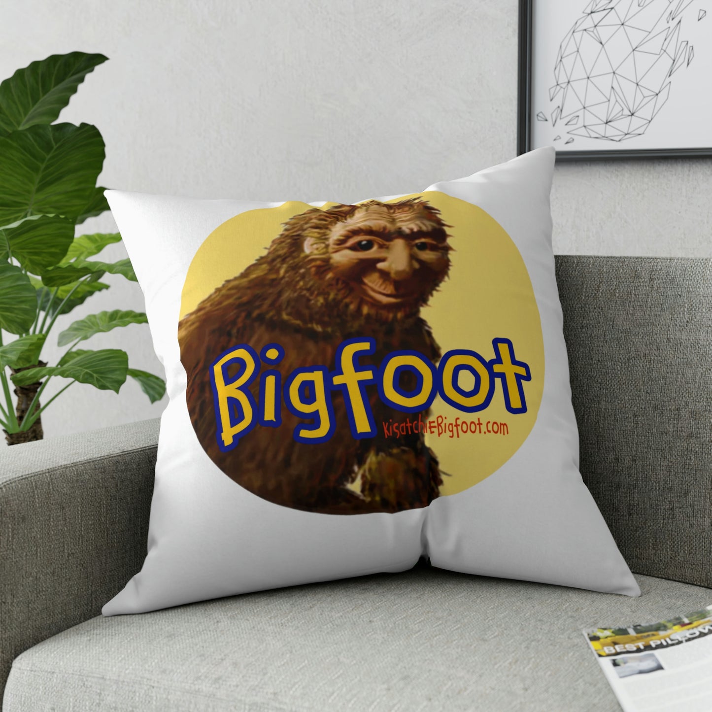 Bigfoot Broadcloth Pillow