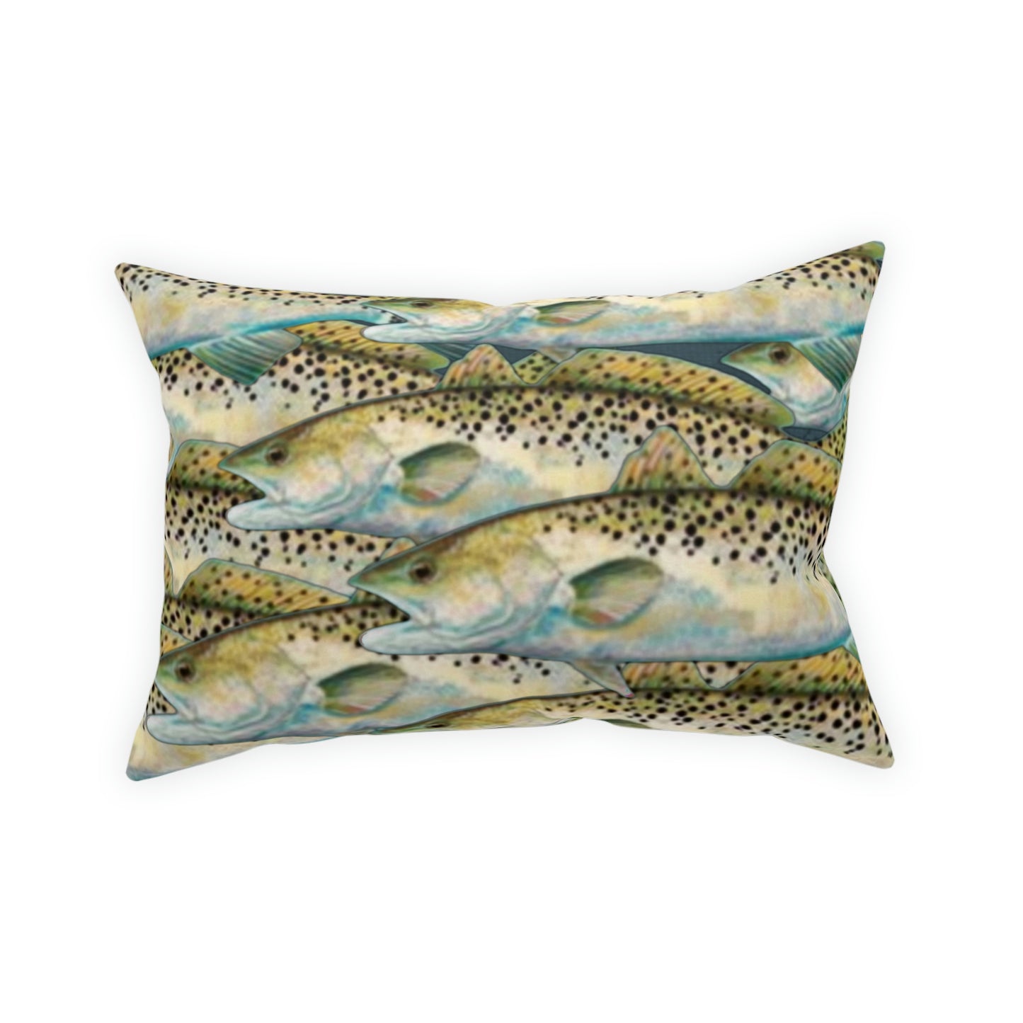 Speckled Trout Broadcloth Pillow