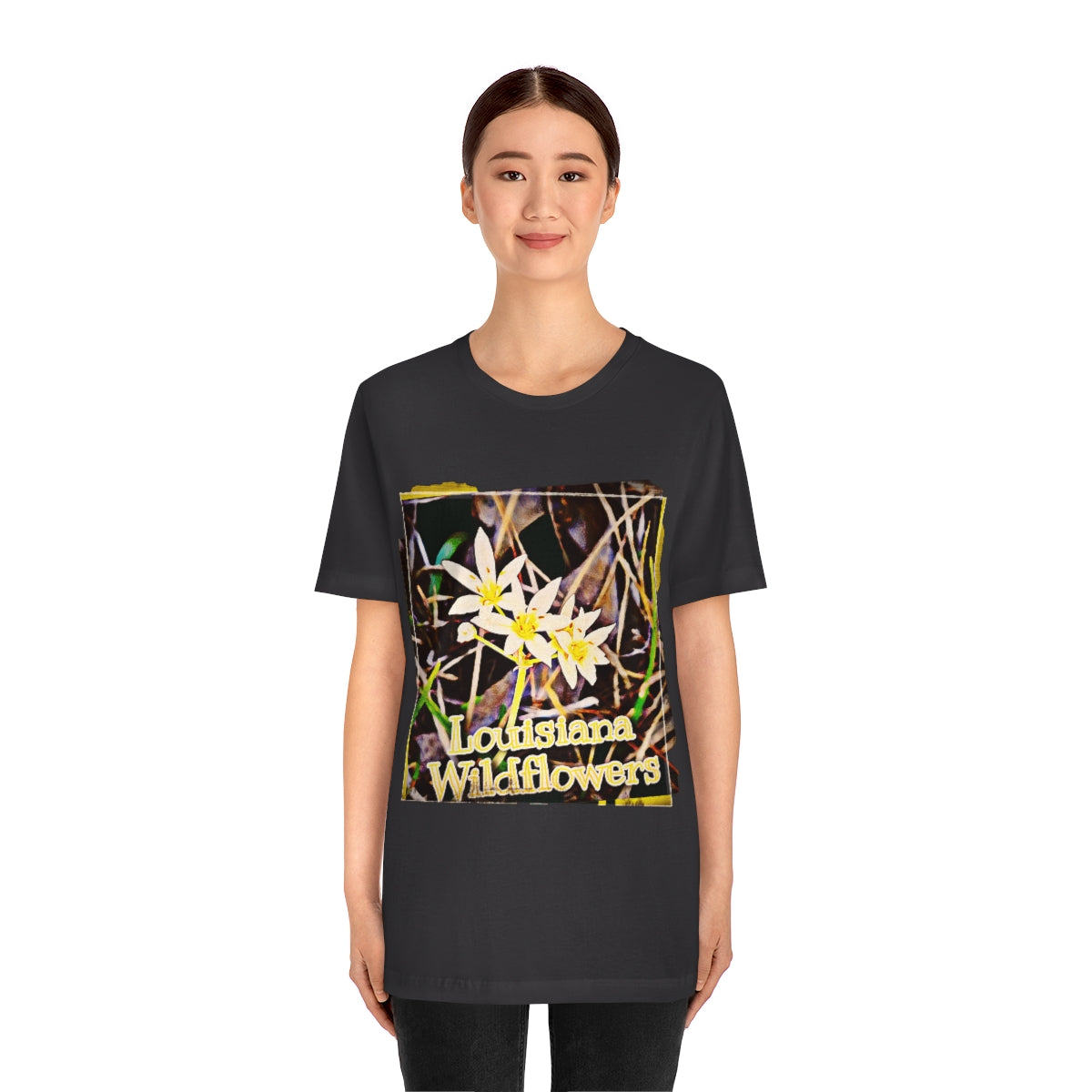 Louisiana Wildflowers Jersey Tee