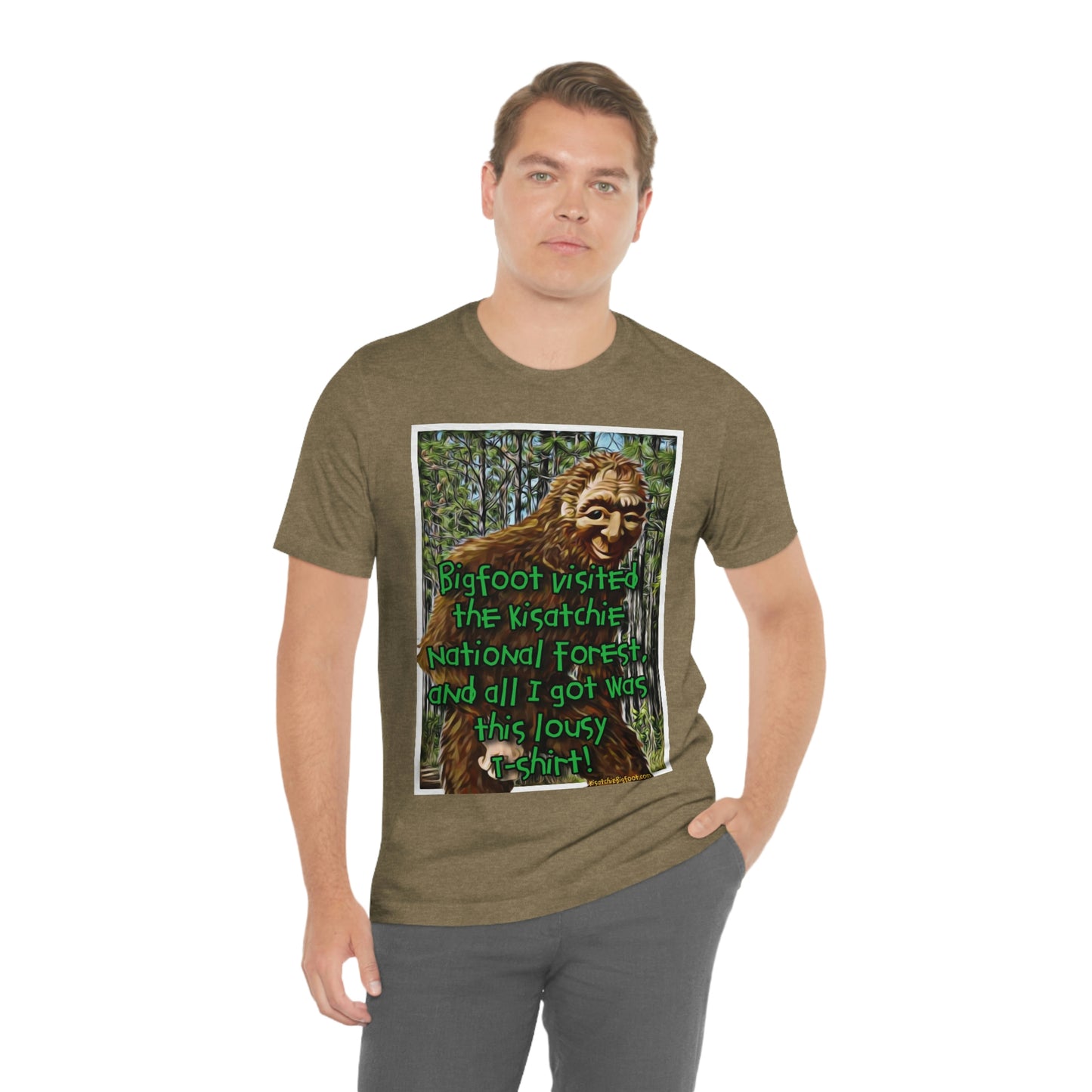 Unisex Kisatchie Bigfoot Jersey Tee