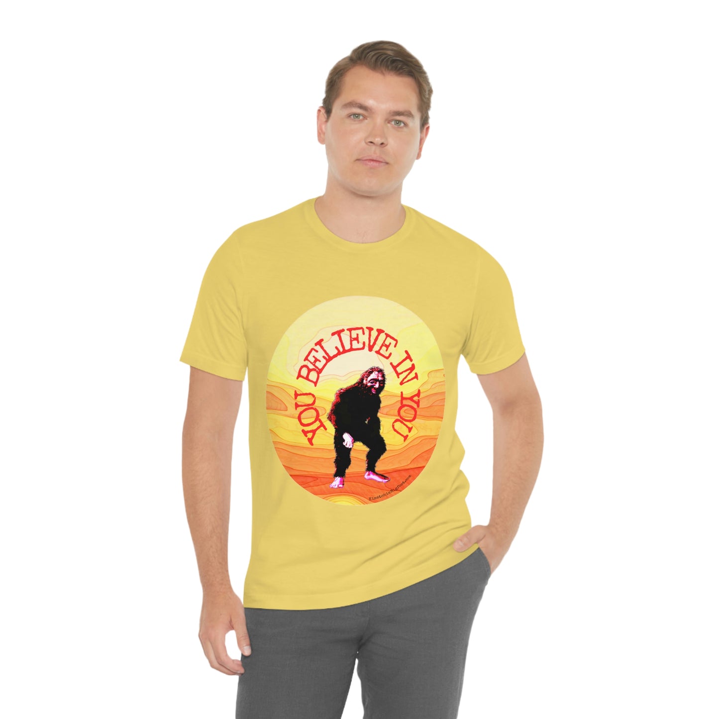 Bigfoot's Believe in You Unisex Jersey Tee