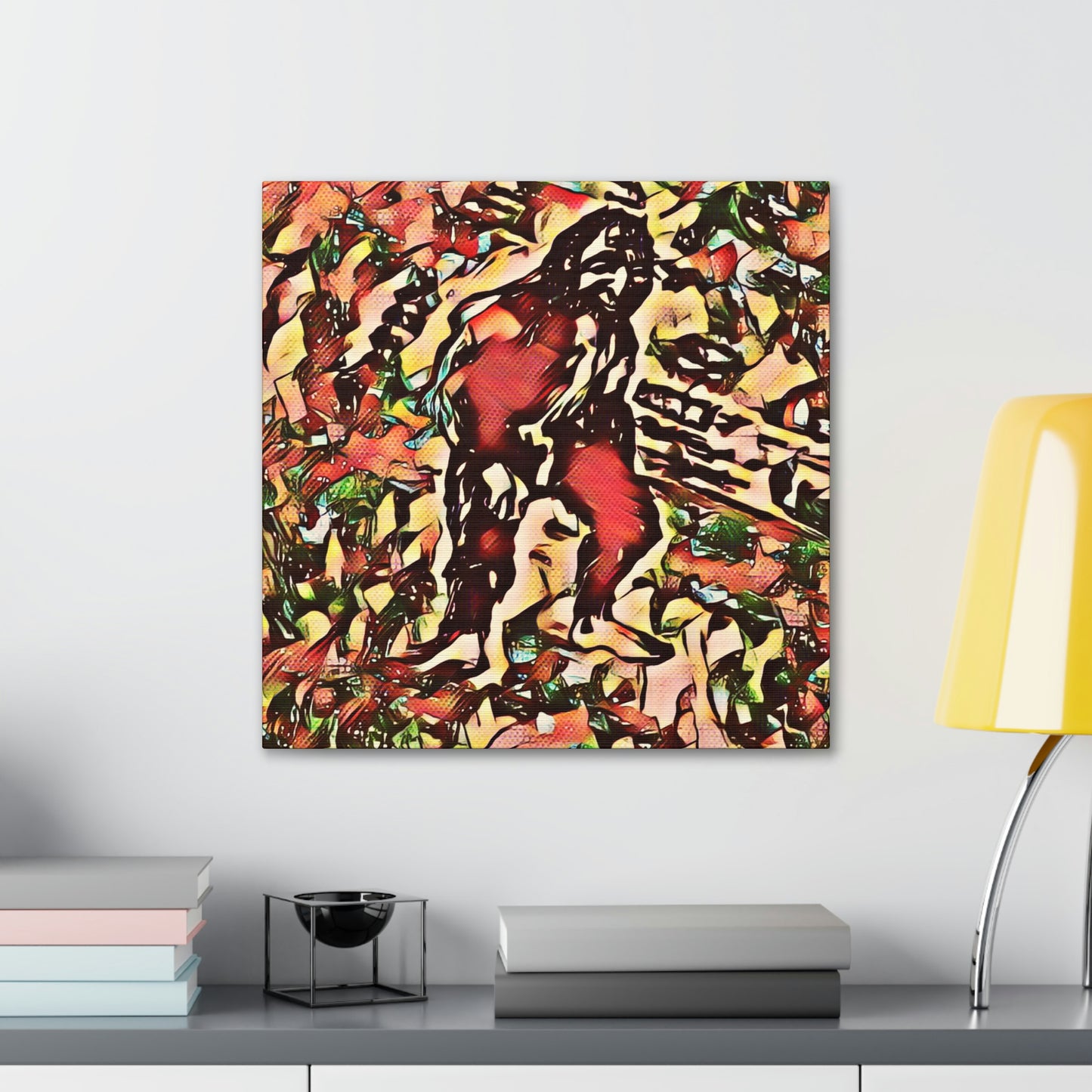 Bigfoot Emerging Canvas Gallery Wraps