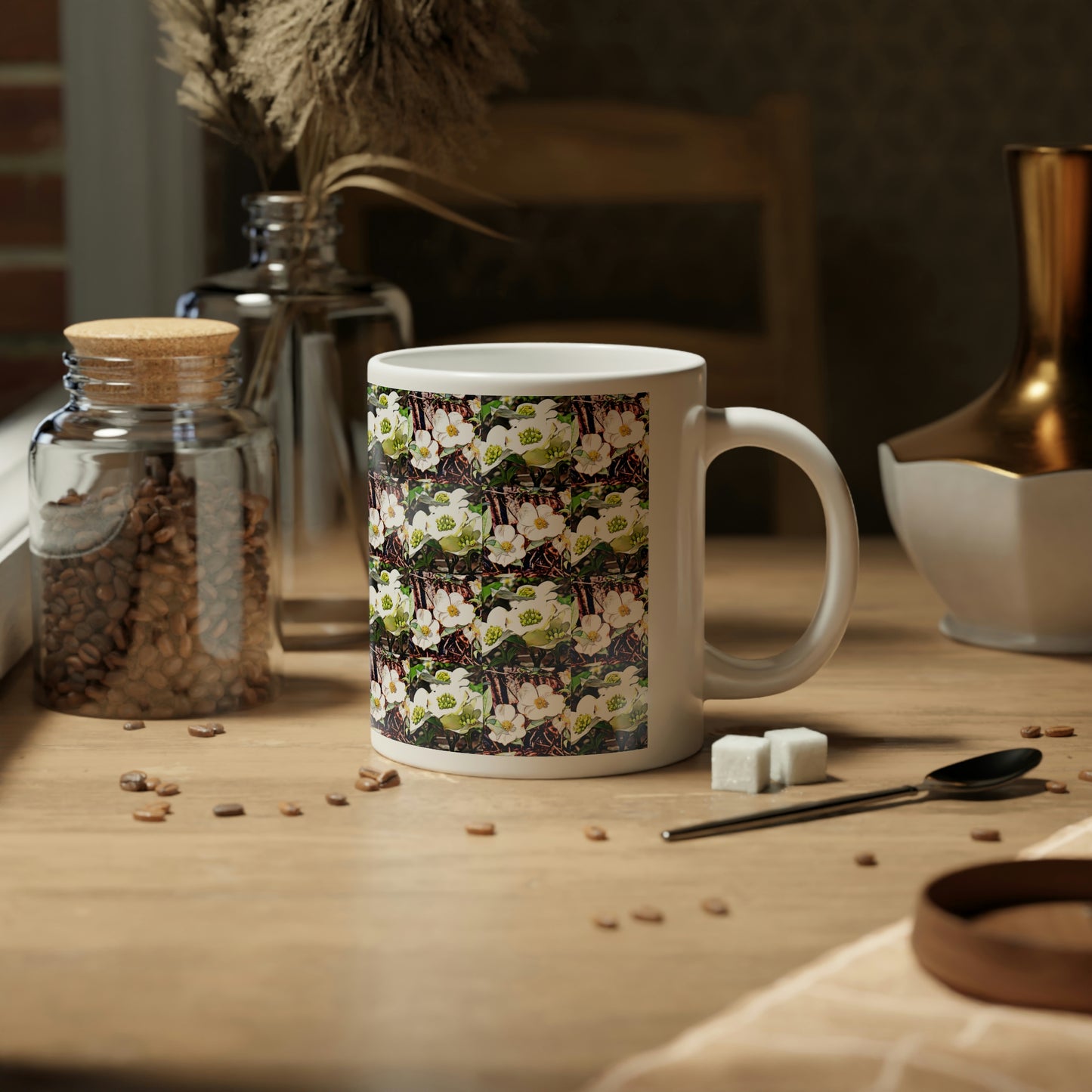 Jumbo Dogwood Blossoms Mug