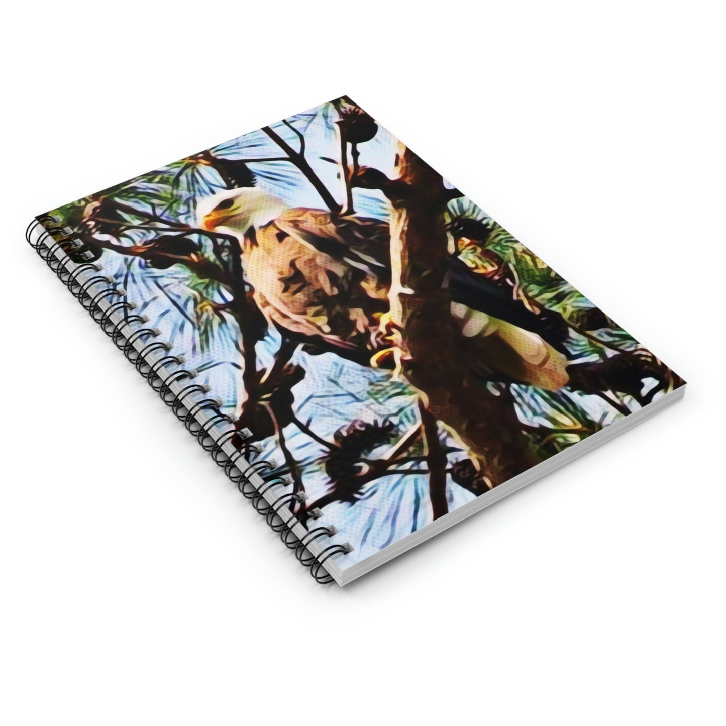 Kincaid Lake Eagle Spiral Notebook