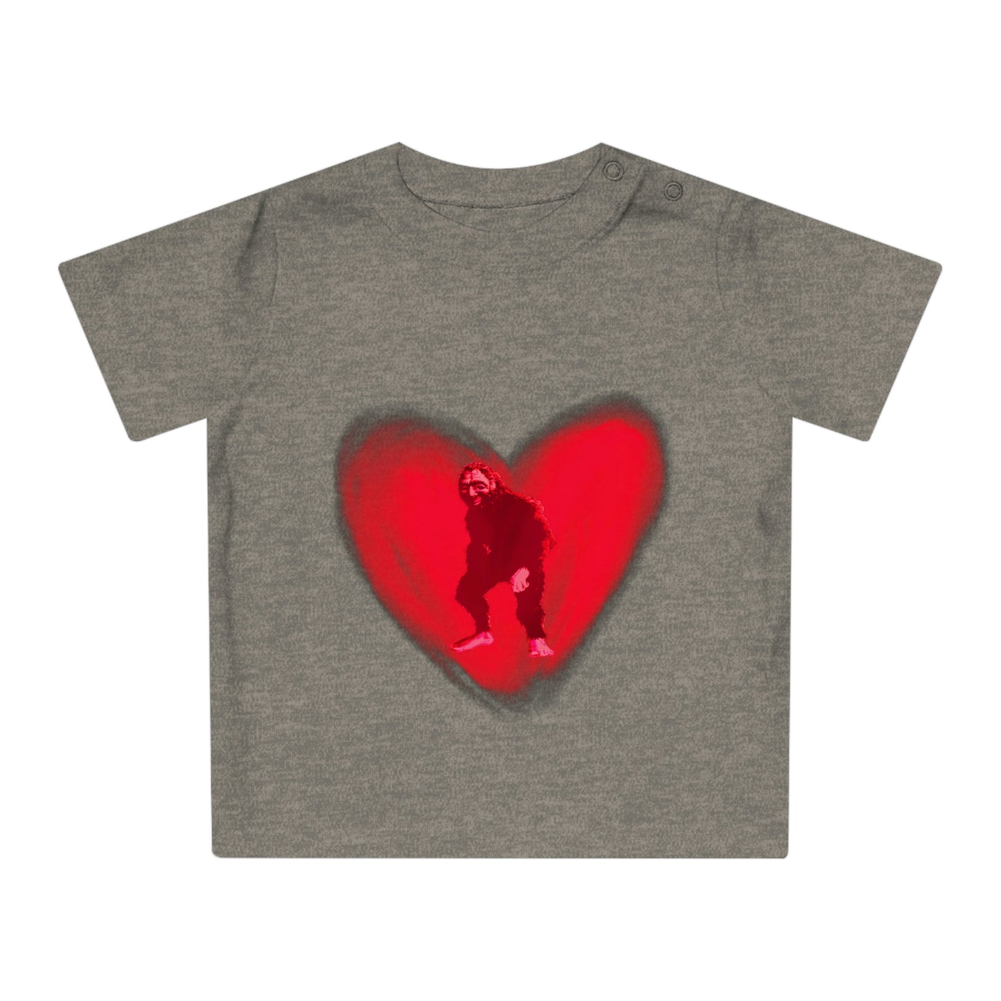 Bigfoot in My Heart Baby T-Shirt