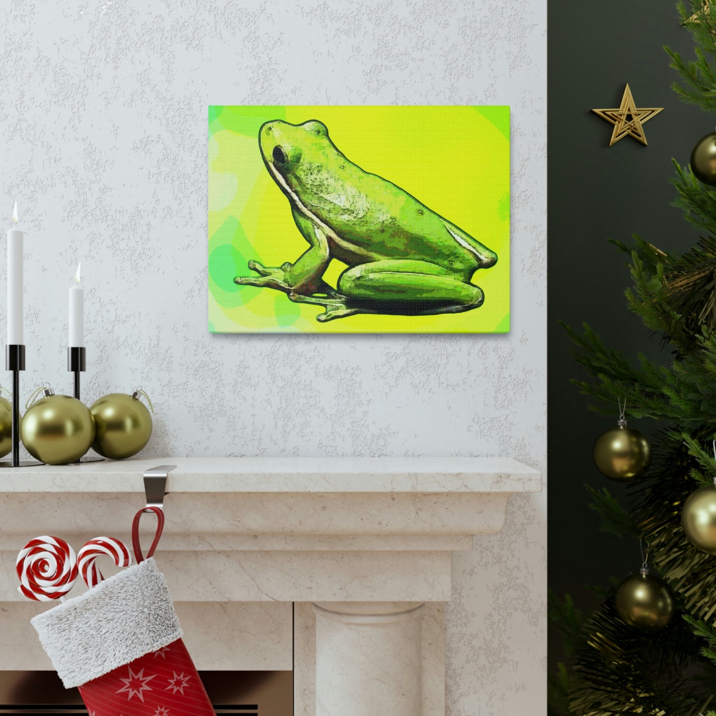 Tree Frog Canvas Gallery Wraps