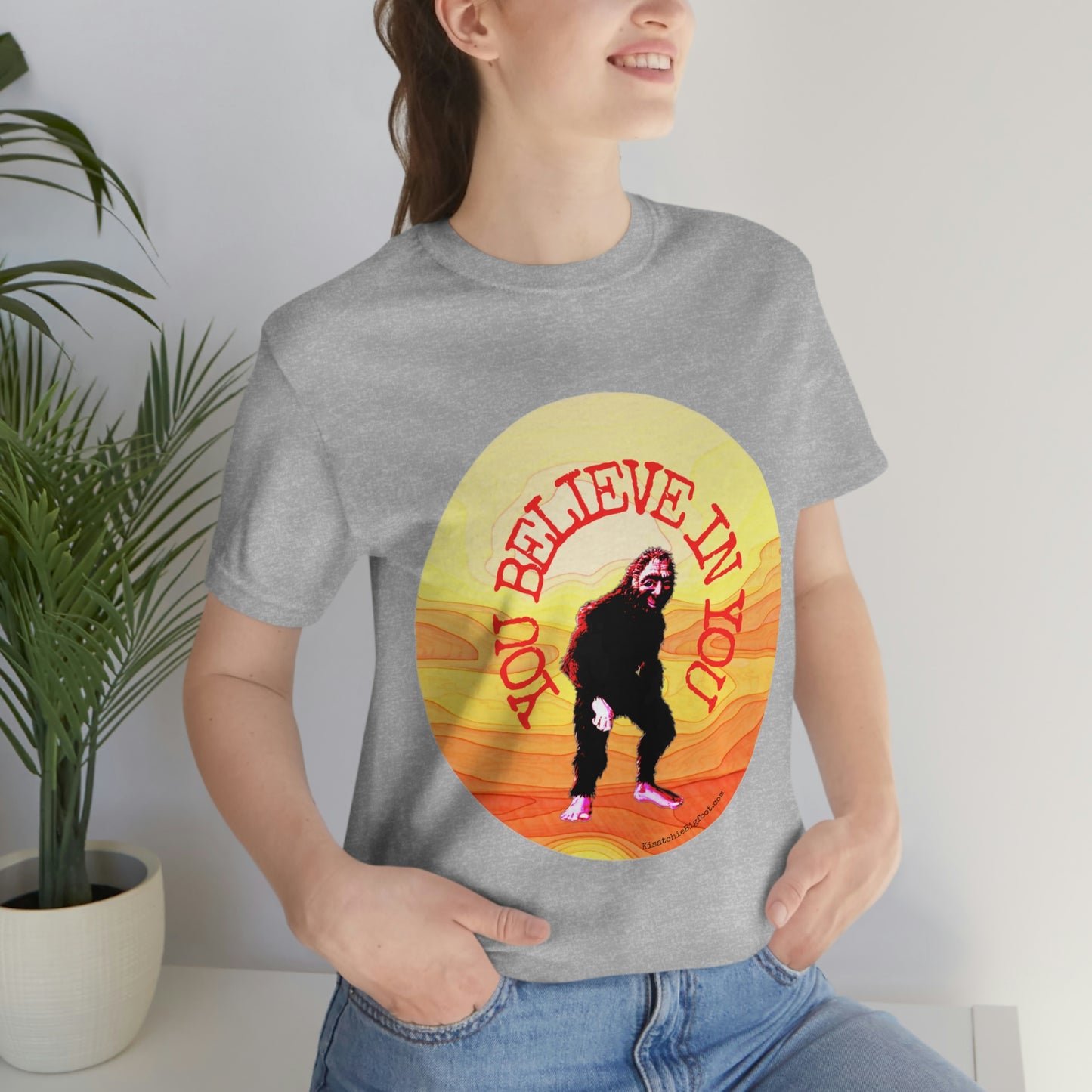 Bigfoot's Believe in You Unisex Jersey Tee