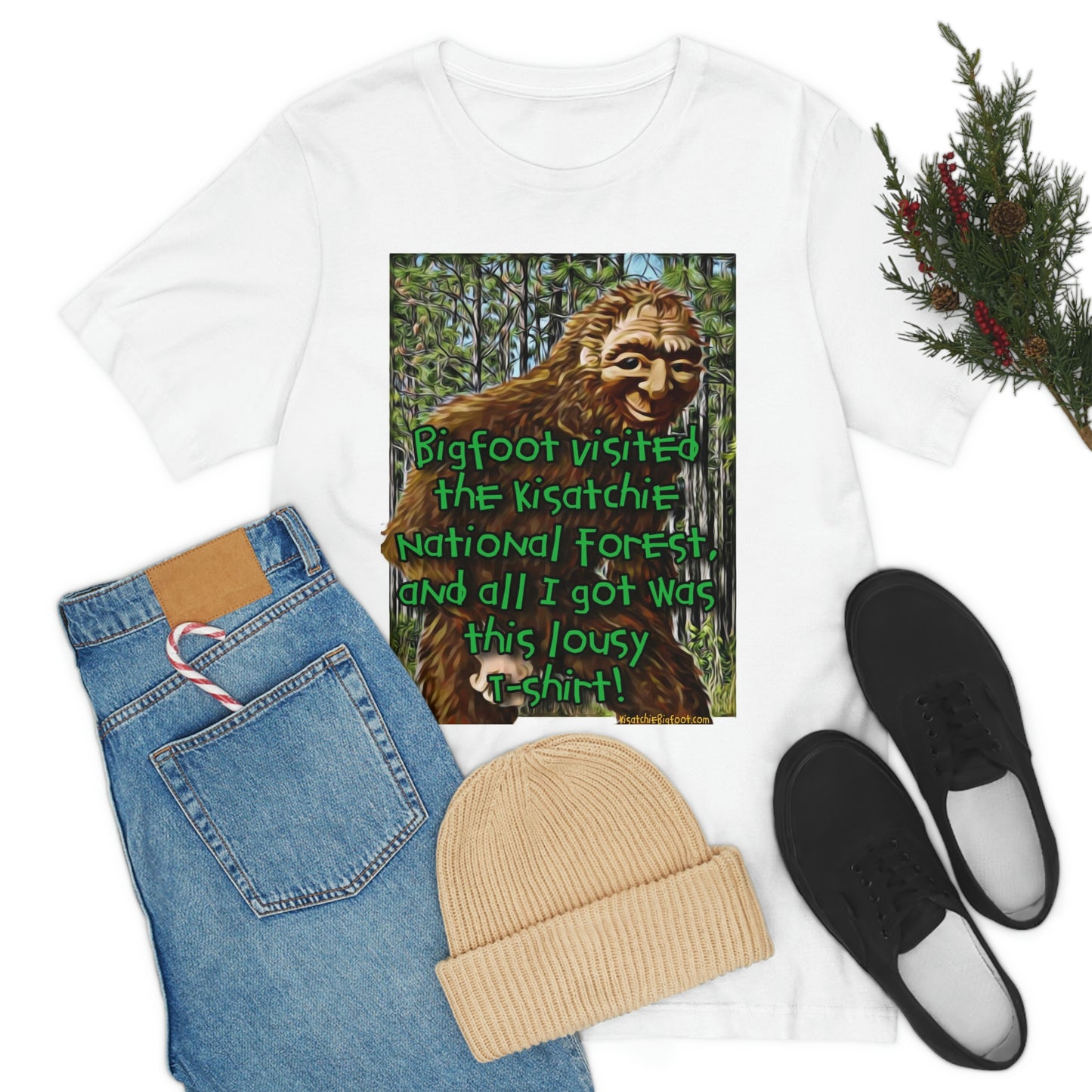 Unisex Kisatchie Bigfoot Jersey Tee