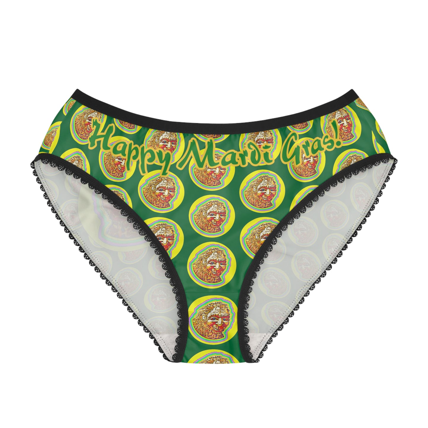 Bigfoot's Mardi Gras Women's Briefs