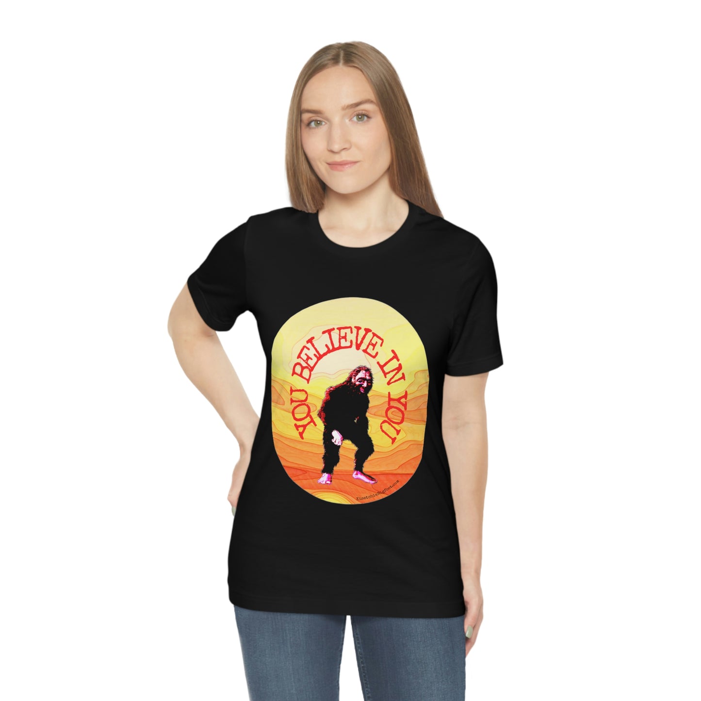 Bigfoot's Believe in You Unisex Jersey Tee