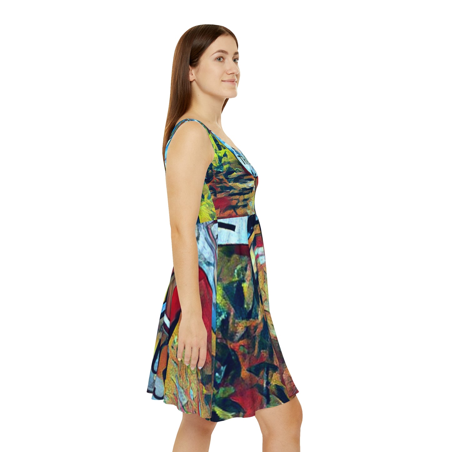 Backbone Trail Skater Dress