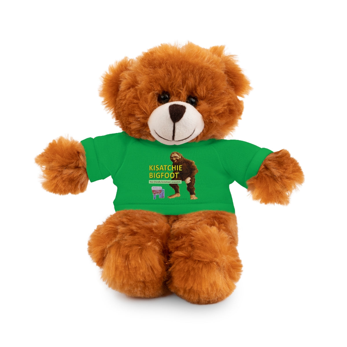 Stuffed Animals with Kisatchie Bigfoot Tee