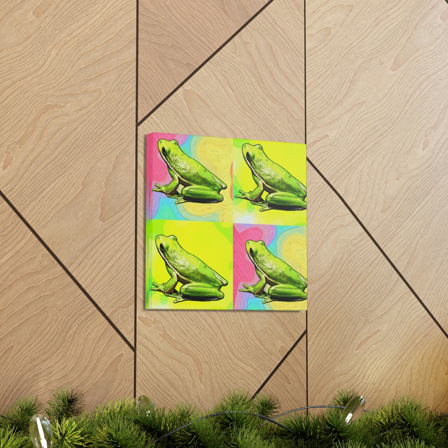 Tree Frog Canvas Gallery Wraps