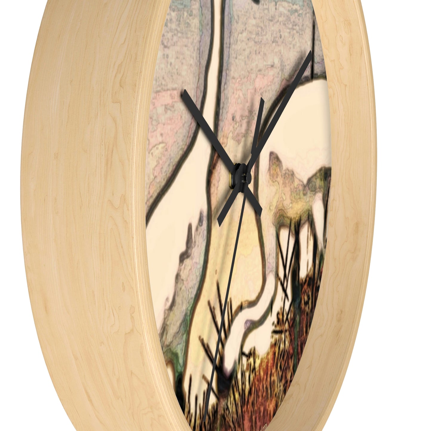 Louisiana's Whooping Cranes Wall Clocks