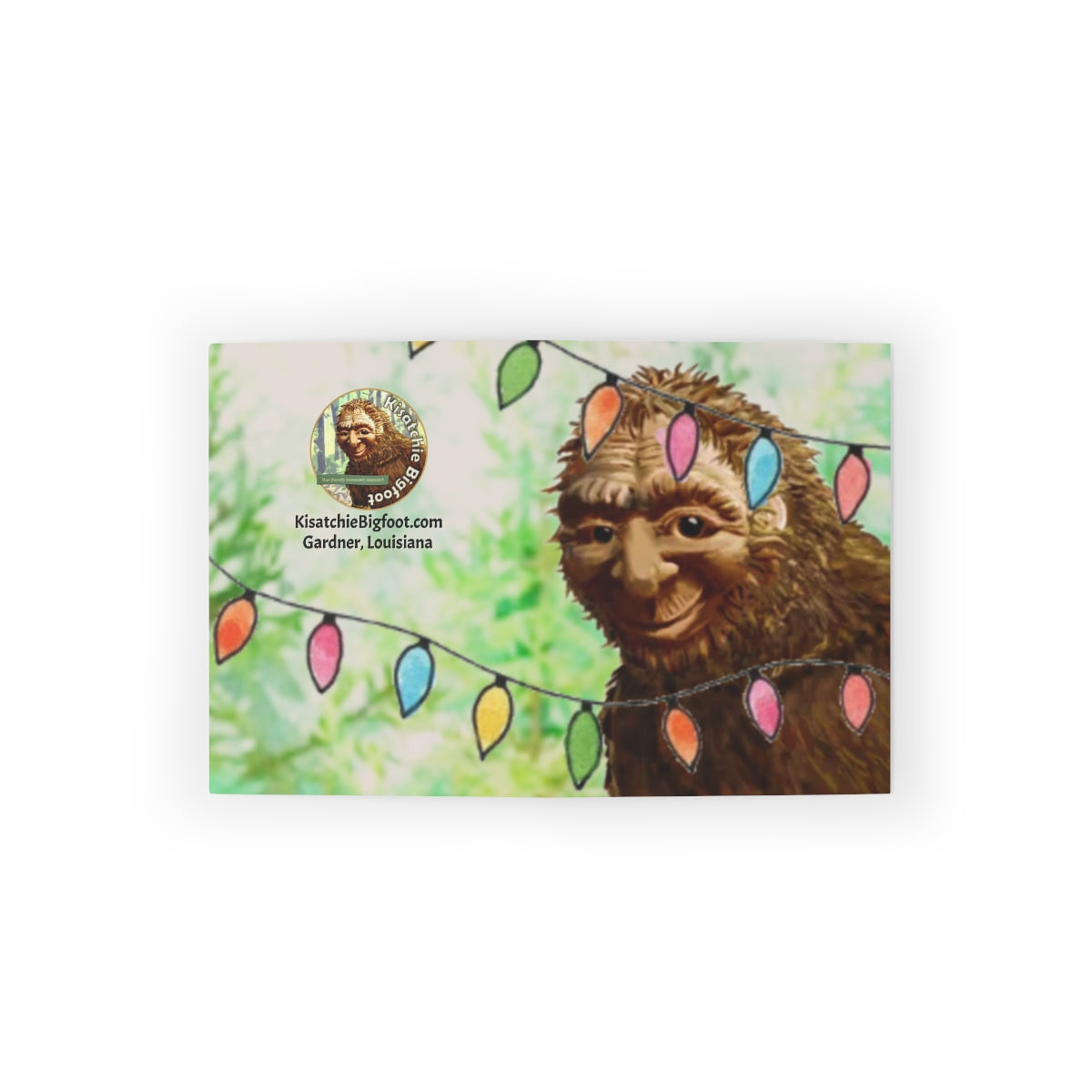 Bigfoot Christmas cards (8, 16, and 24 pcs)