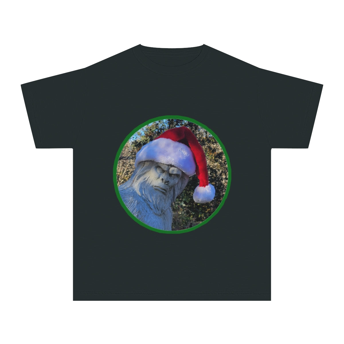 Youth Bigfoot Santa Tee