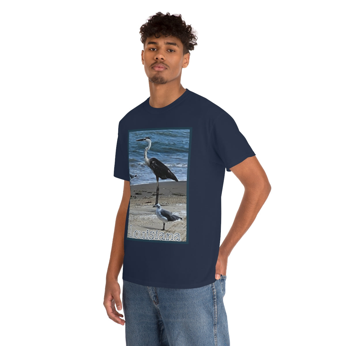 Louisiana Coast Heavy Cotton Tee