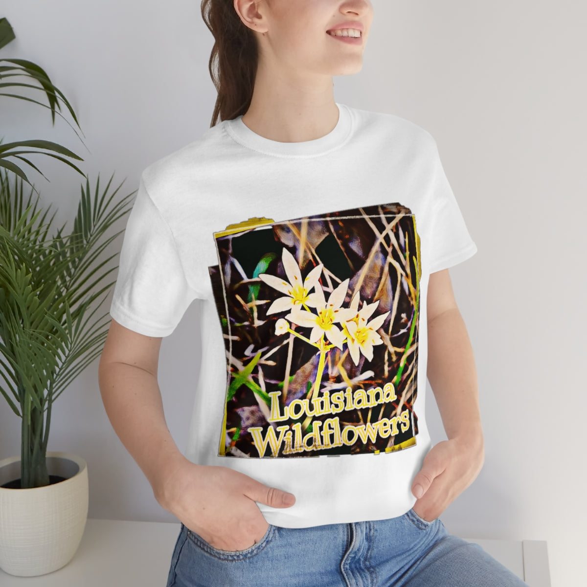 Louisiana Wildflowers Jersey Tee