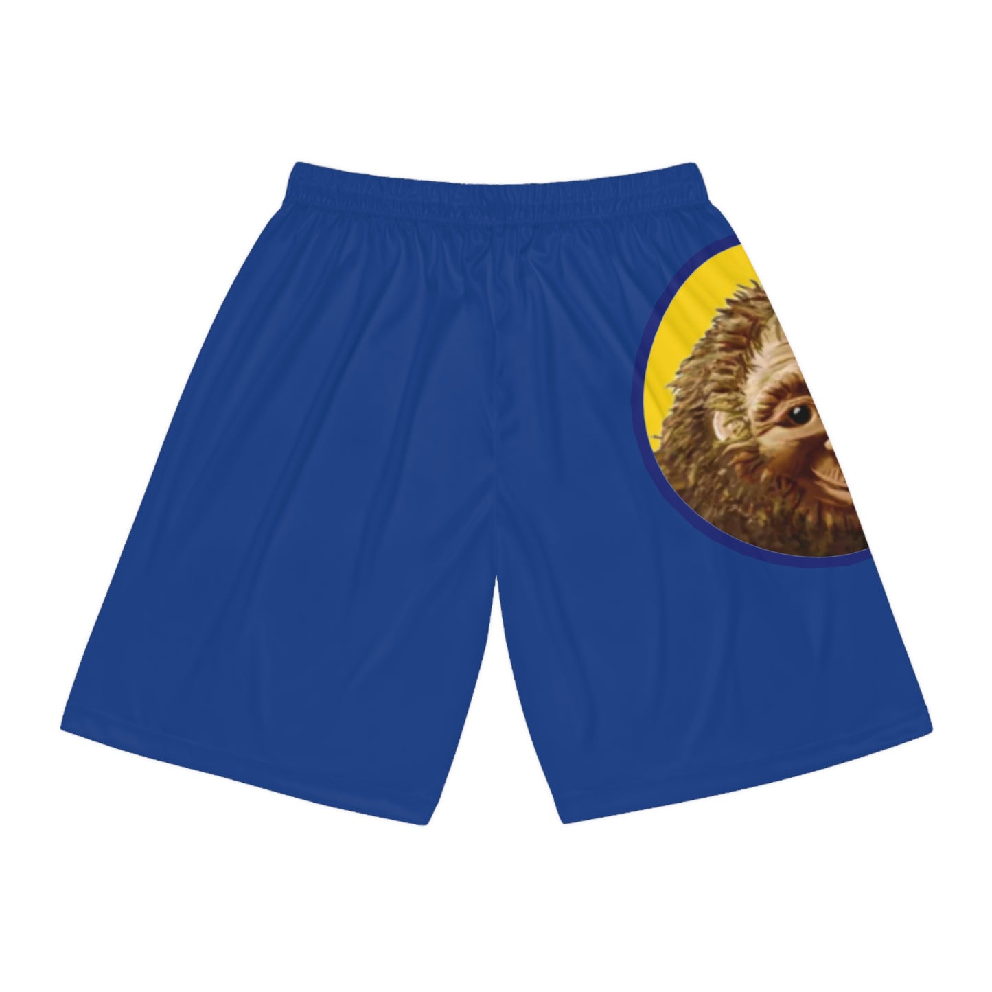 Blue Bigfoot Basketball Shorts