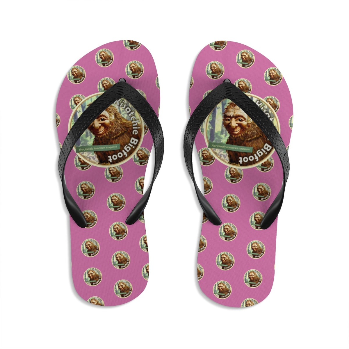 Rubber Sole Kisatchie Bigfoot Flip-Flops