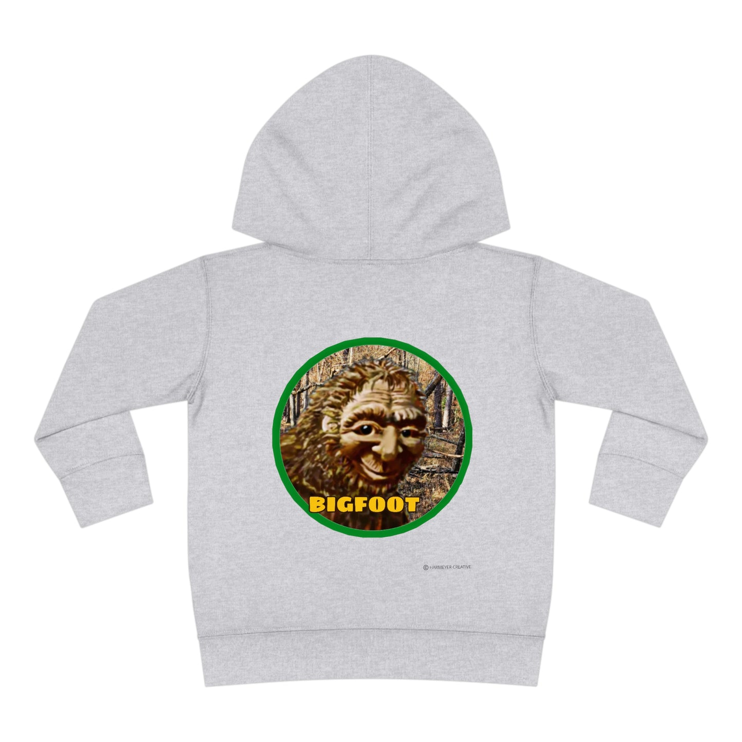 Bigfoot Toddler Pullover Fleece Hoodie