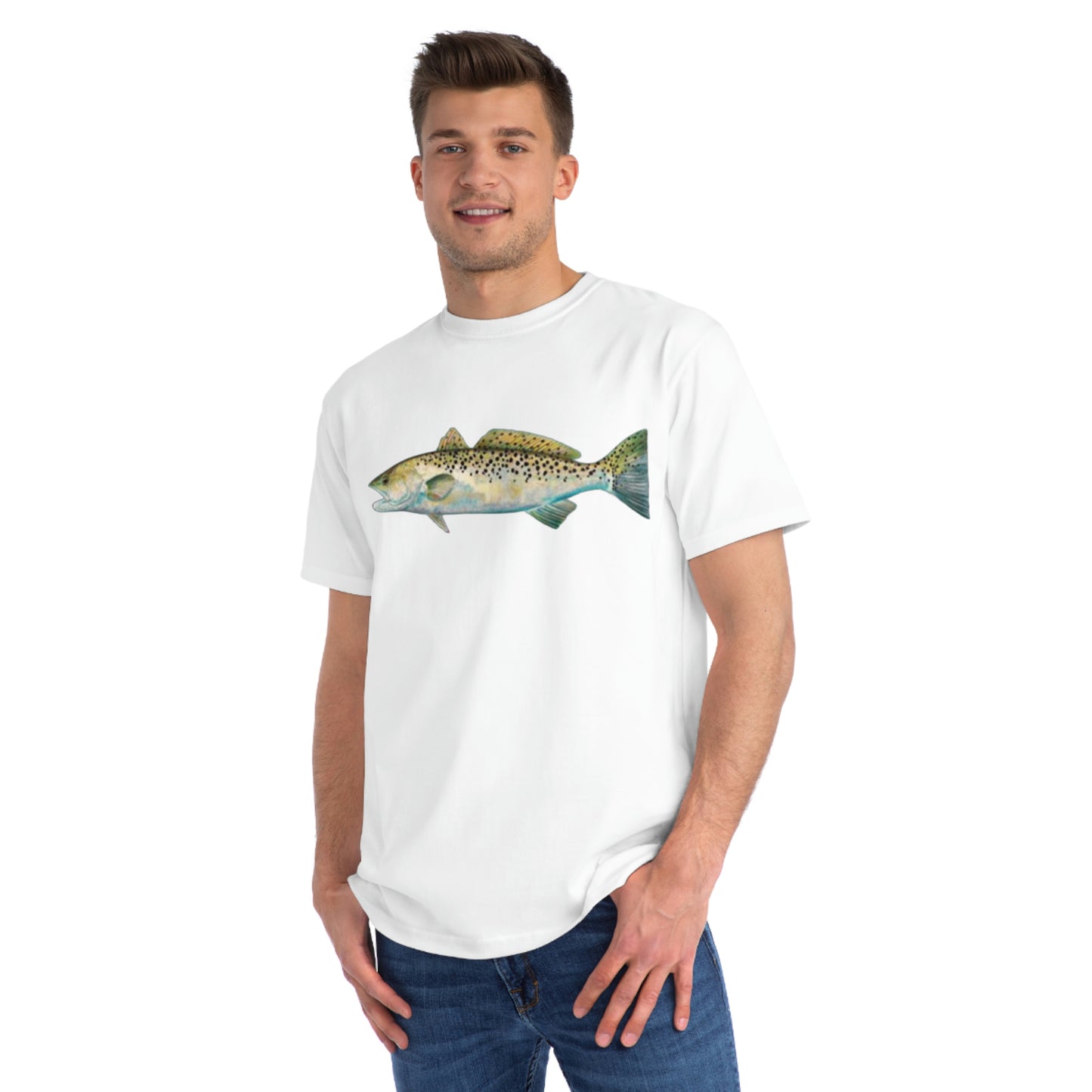 Organic Unisex Speckled Trout T-Shirt