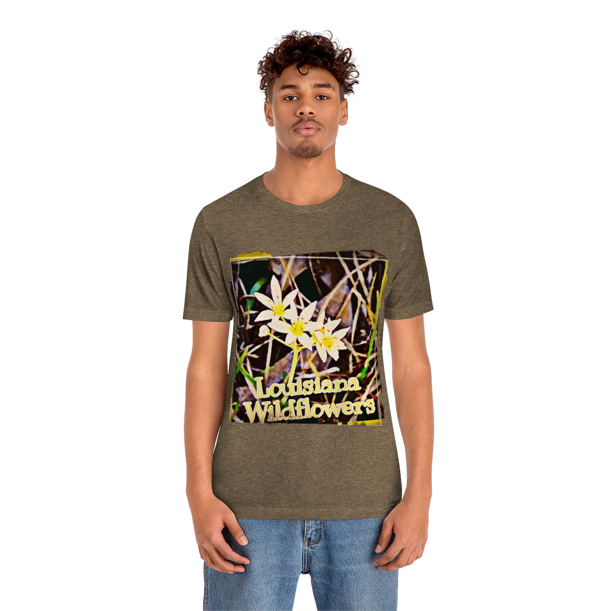 Louisiana Wildflowers Jersey Tee