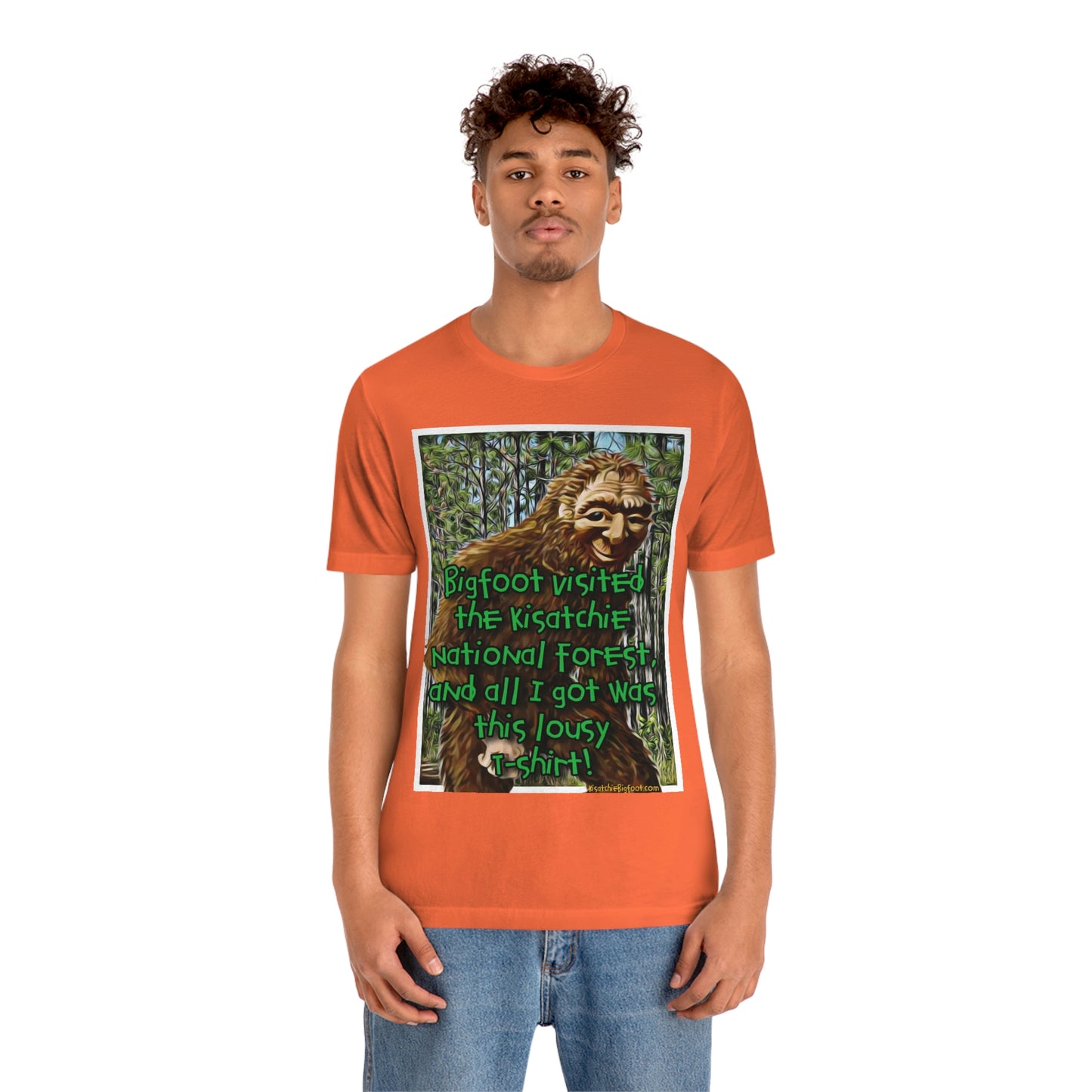 Unisex Kisatchie Bigfoot Jersey Tee