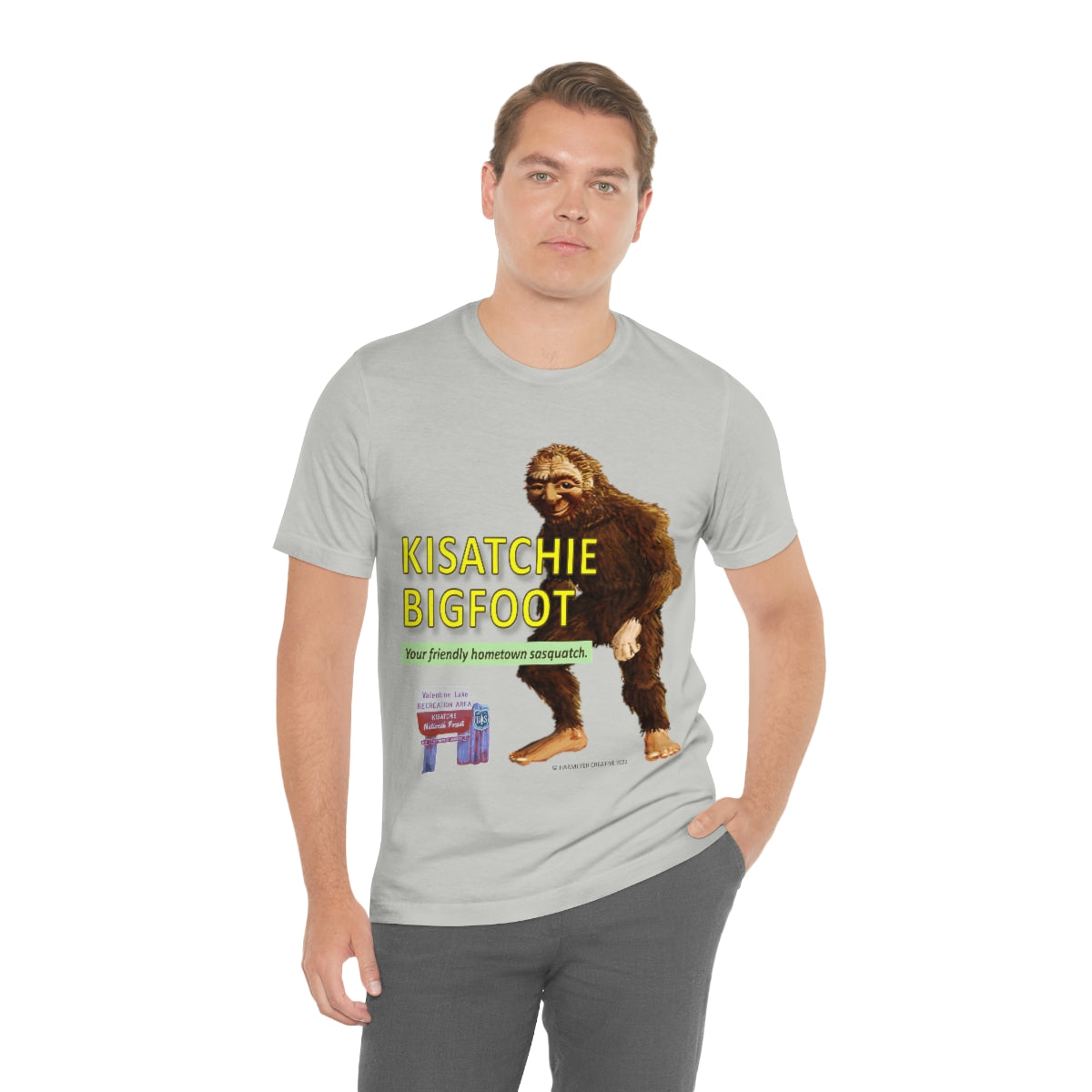 Unisex Kisatchie Bigfoot Jersey Tee