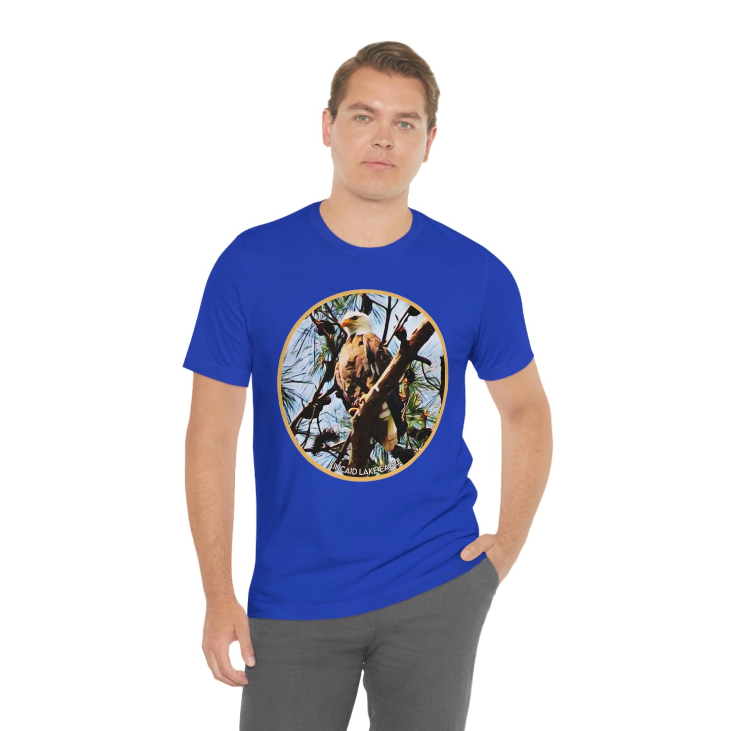 Unisex Kincaid Lake Eagle Jersey Tee