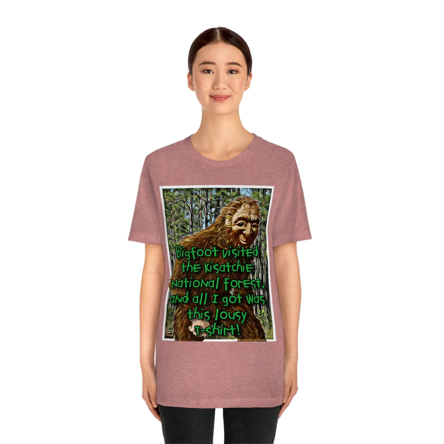 Unisex Kisatchie Bigfoot Jersey Tee