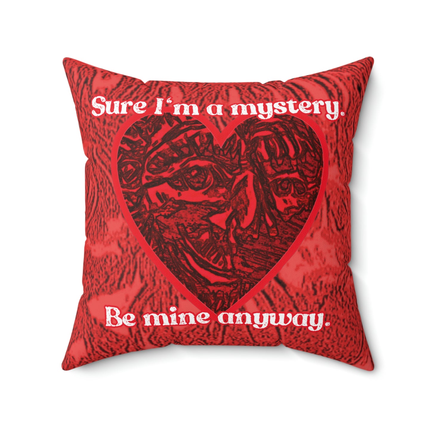 Bigfoot's Val Day Pillow