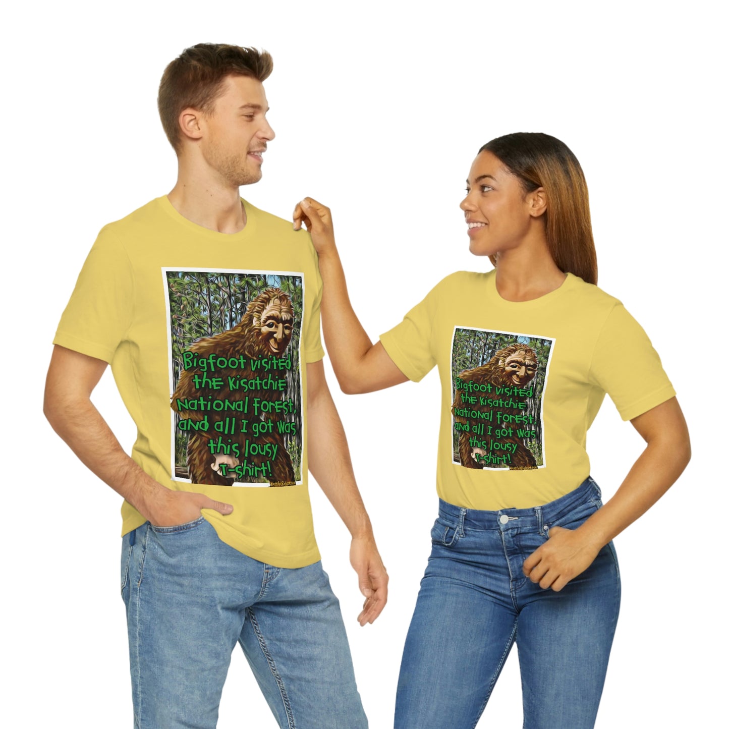 Unisex Kisatchie Bigfoot Jersey Tee