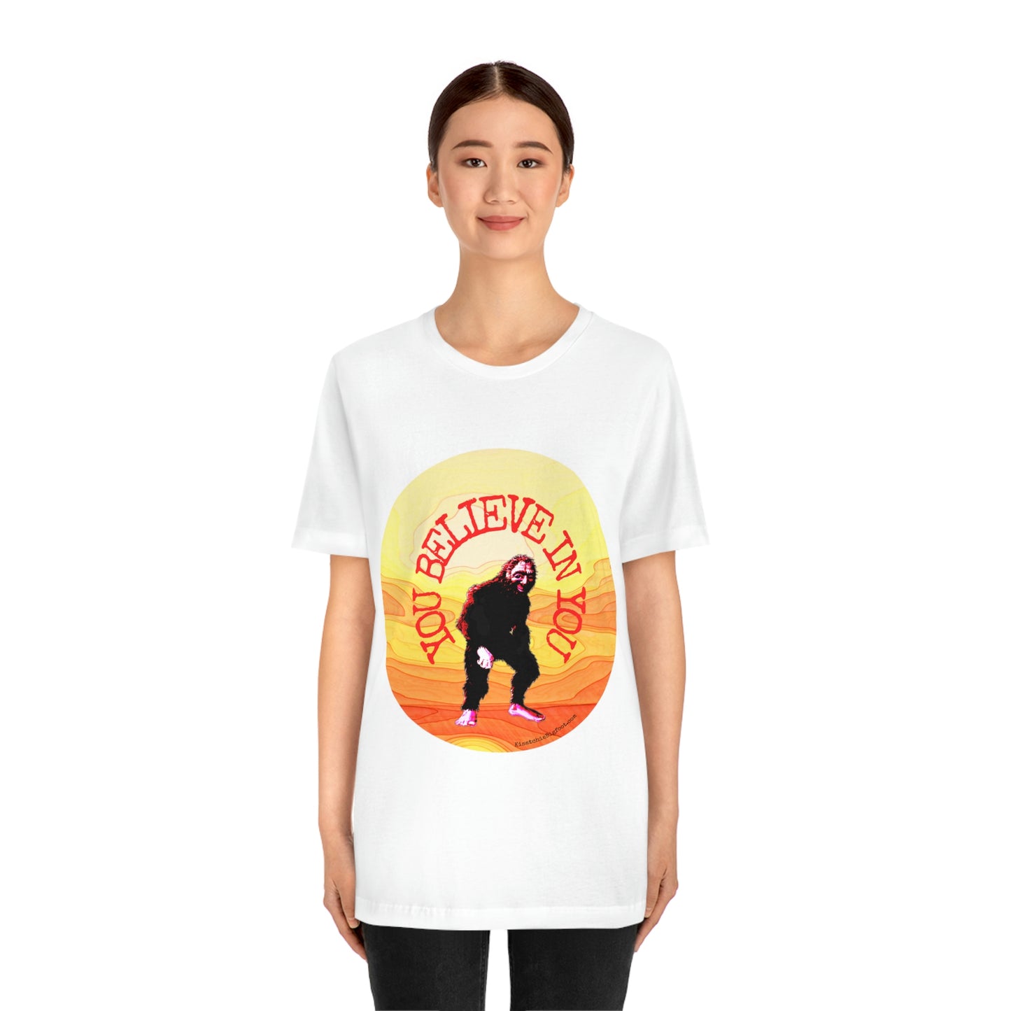 Bigfoot's Believe in You Unisex Jersey Tee