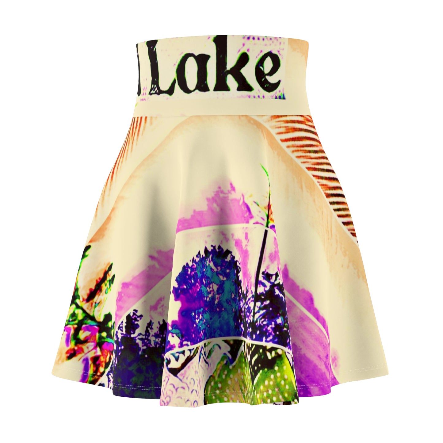 Kincaid Lake Sunset Skater Skirt