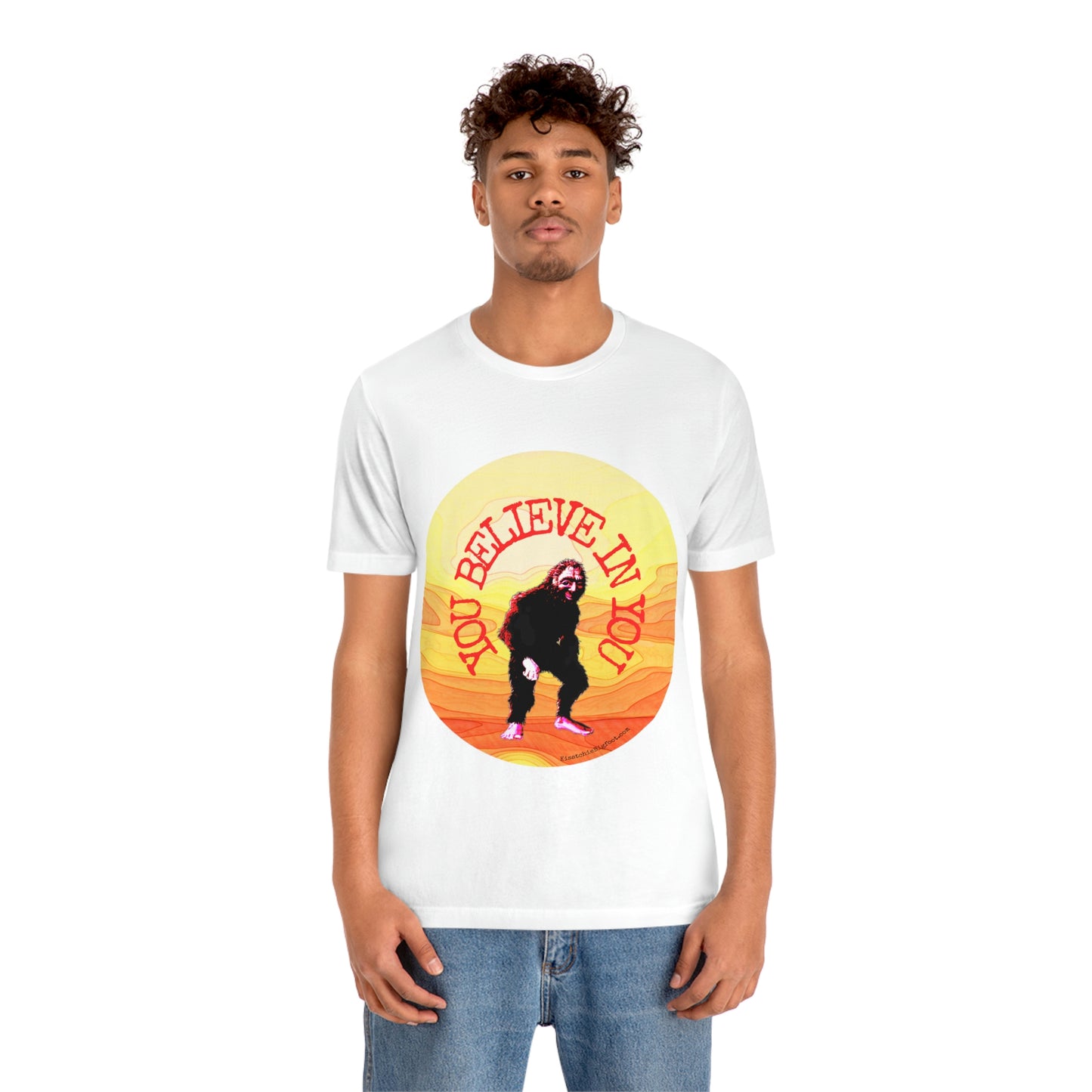 Bigfoot's Believe in You Unisex Jersey Tee