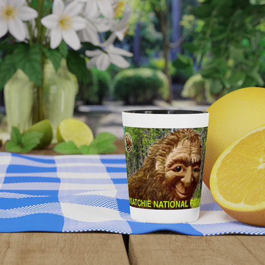 Kisatchie Bigfoot Shot Glass